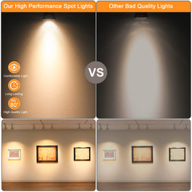 Mlambert 5W GU5.3 MR16 LED bulbs for efficient 12V spots