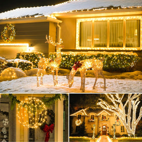 Mlambert dimmable eight mode lights for customizable scenes