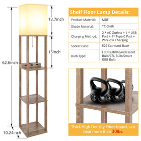 Mlambert easy assembly guides quick setup of a sturdy lamp