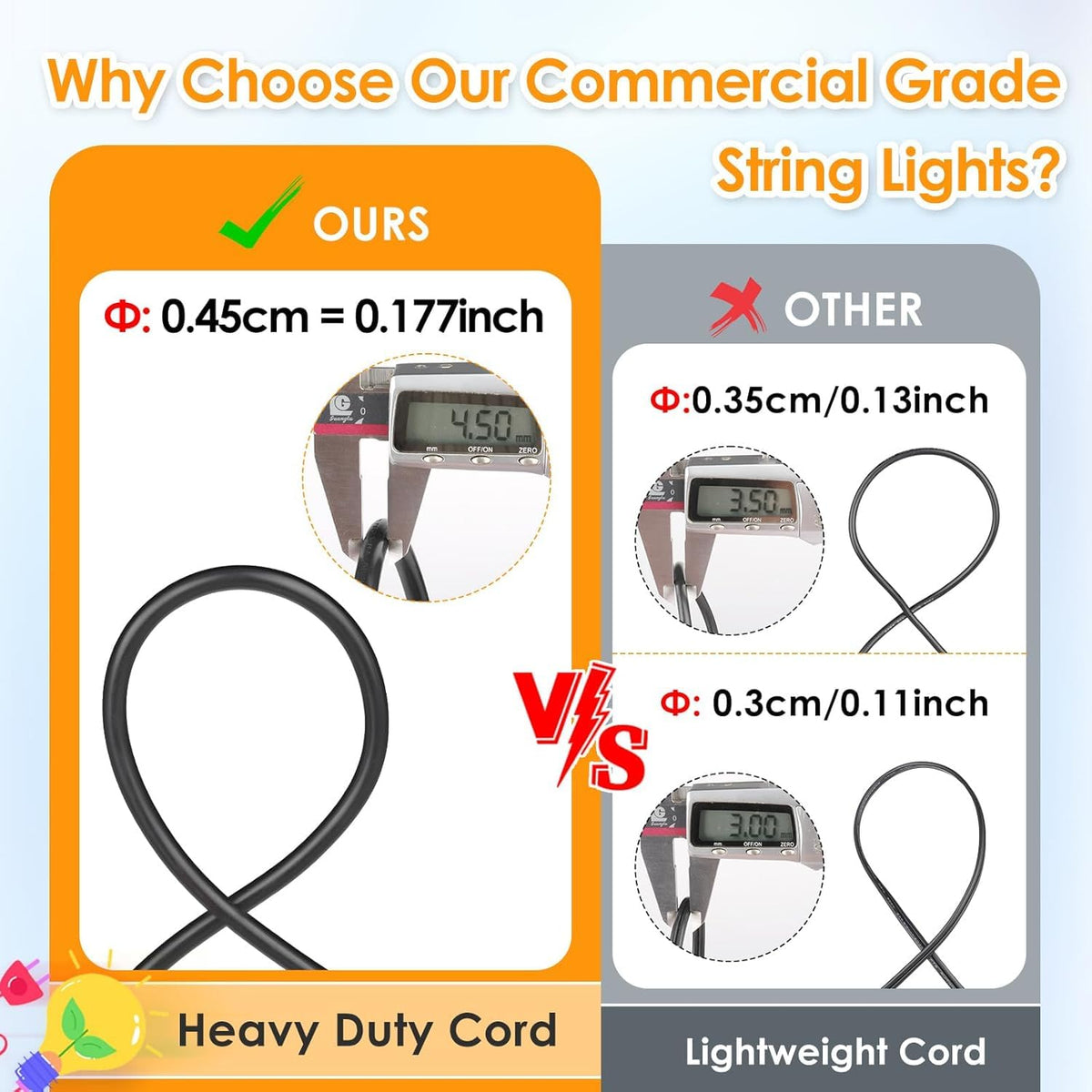 Mlambert IP65 waterproof shatterproof bulbs endure outdoor conditions