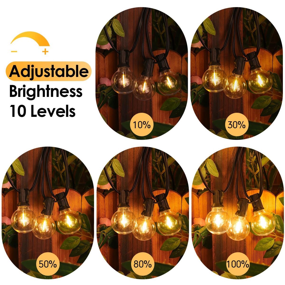 Mlambert remote control offers multiple brightness levels and modes for customized ambiance.