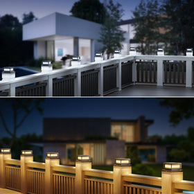 Mlambert solar post cap lights package and quick setup guidance