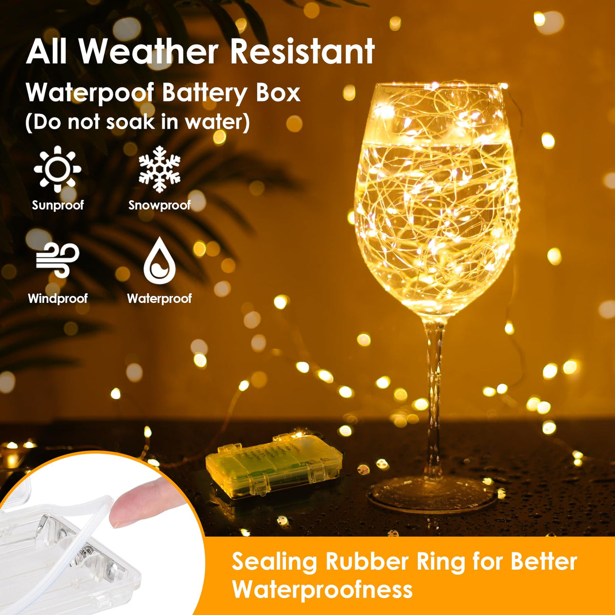 Mlambert timer function fairy lights with convenient scheduling