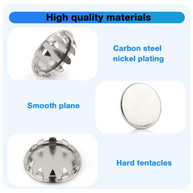 Mlhezy removable knockout seal in use for quick closure.