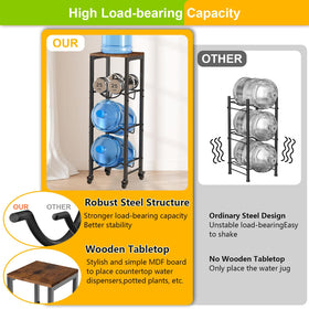 Mlinavn steel frame with black finish resists rust and daily use.