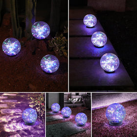 MLKNK after-sales support for solar globe lights with prompt assistance.