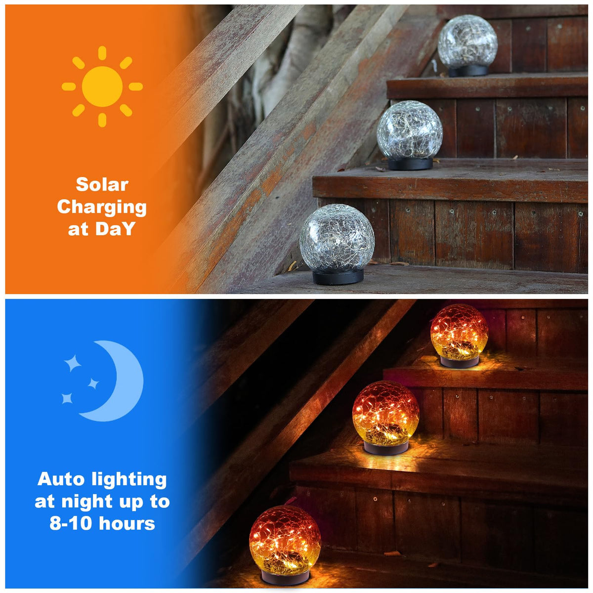 MLKNK lawn patio backyard globe lights create cozy evenings outdoors
