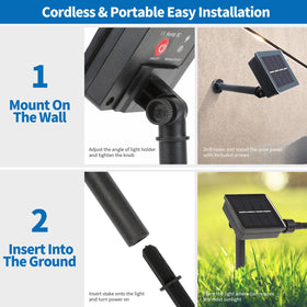MLKNK multi-purpose top adapts to street, garden, and terrace lights for cohesive lighting.