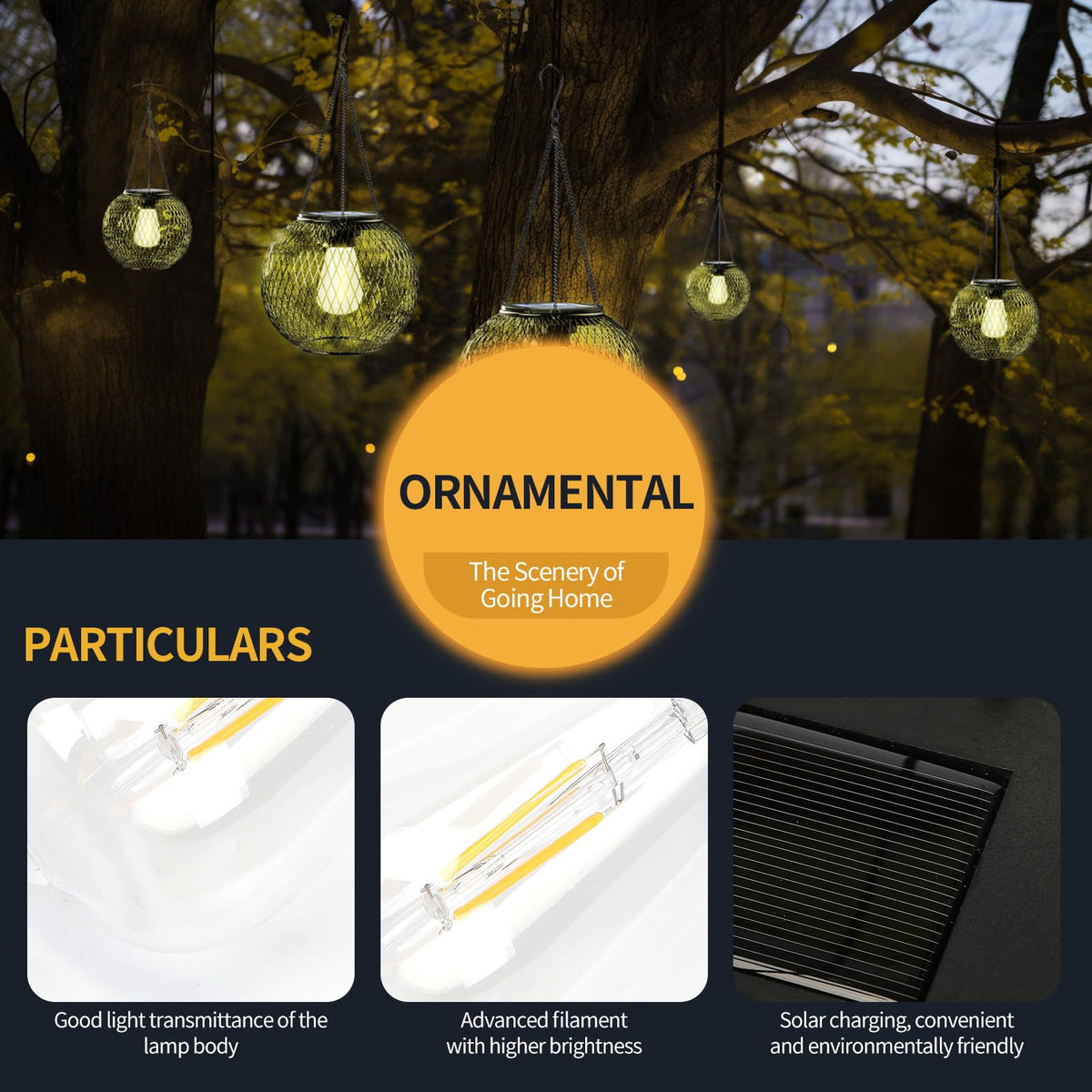 MLKNK replacement parts feature 600mAh battery for longer nights outdoors.