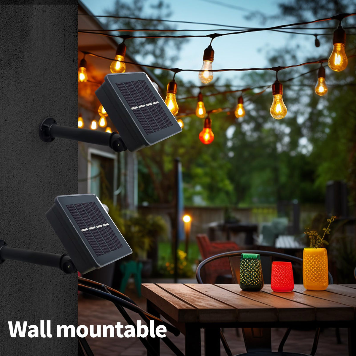MLKNK energy-efficient solar top charges automatically, extending lighting without external power.