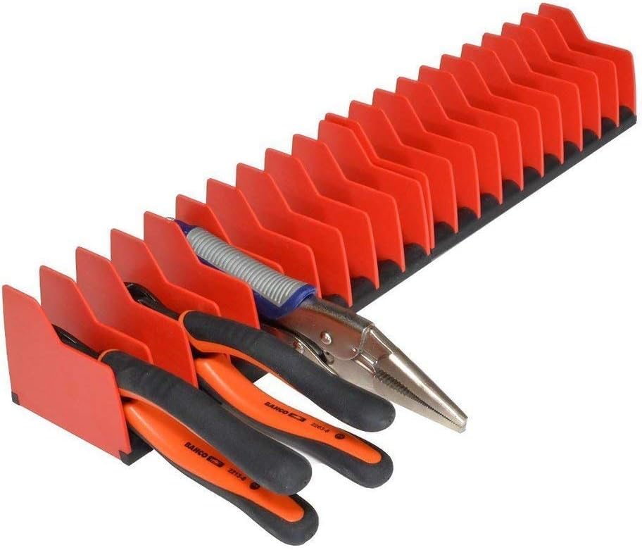 MLTOOLS Pliers Pro side view shows a sturdy, no-slip organizer in action