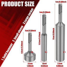 MLYNZXJSY ground rod driver with one-piece design for durability.
