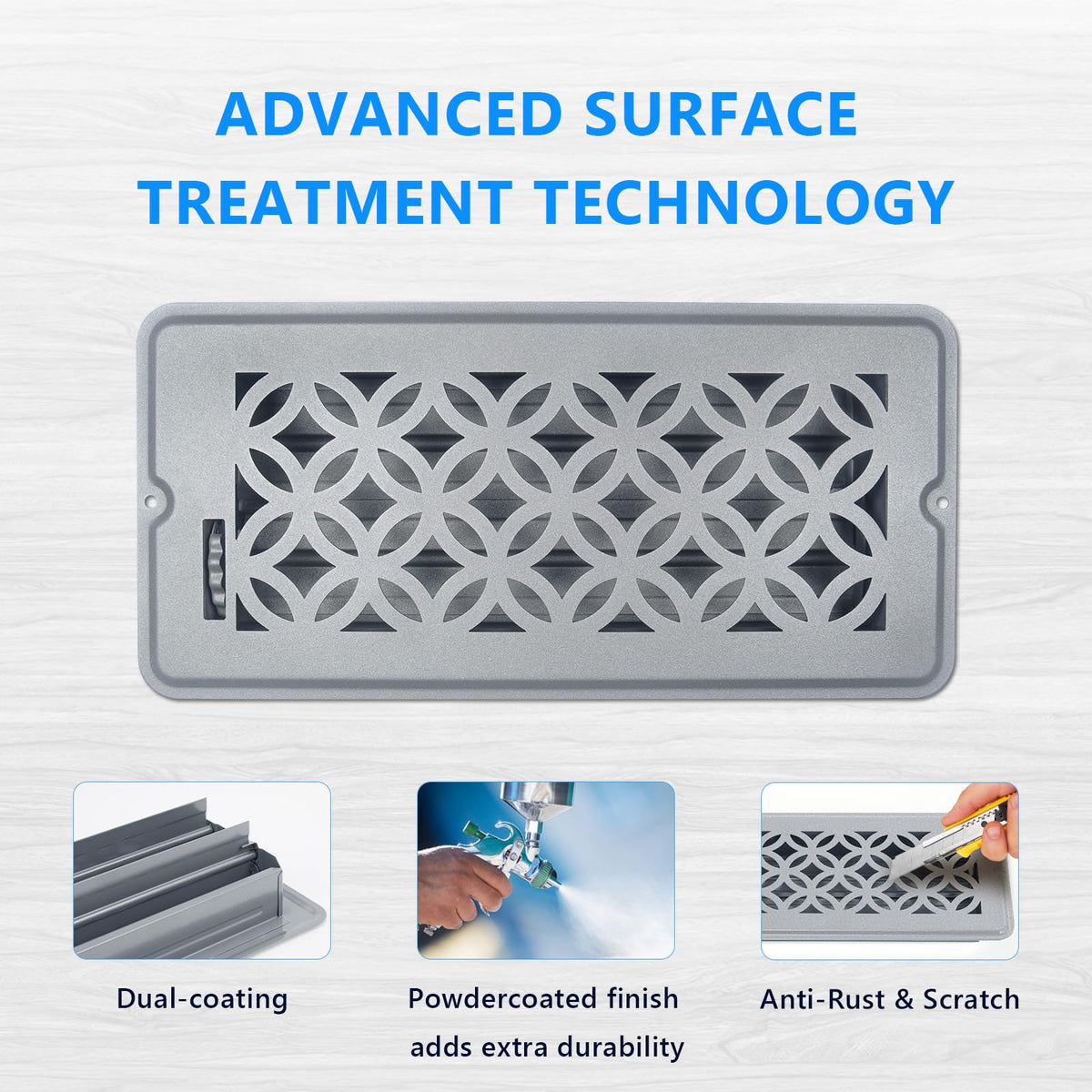 MMFSF walkable steel vent cover demonstrated for durability and load capacity