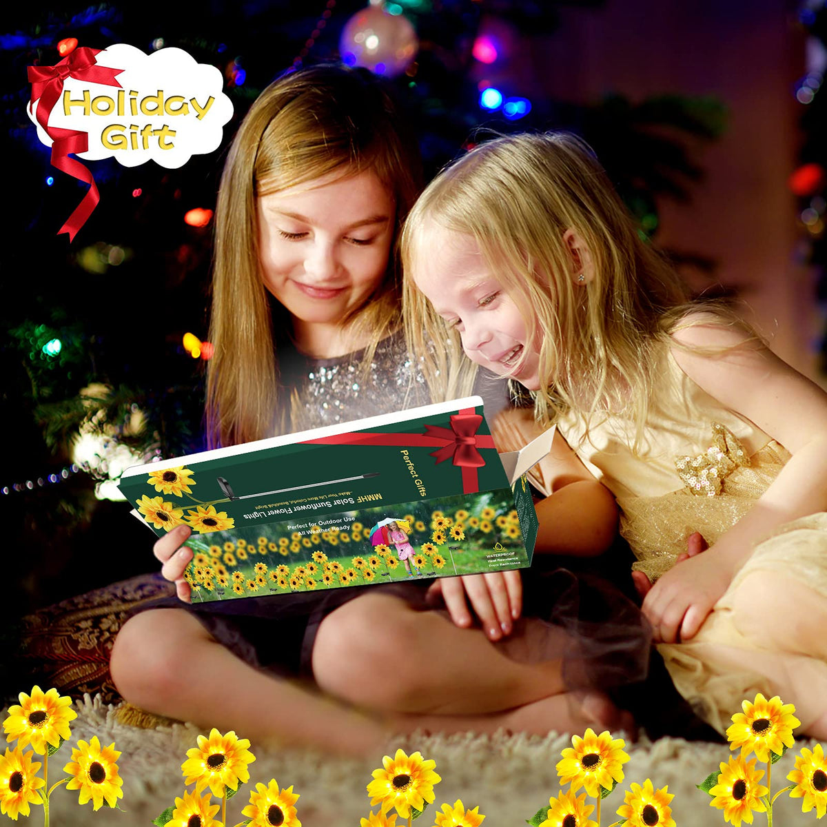 MMHF gift-ready solar garden light set for holidays and special occasions.