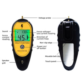 M MINGYA device tests steel, aluminum, rope, tape, and braid fences for diverse installations.