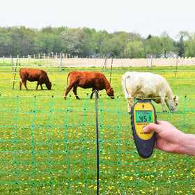 M MINGYA tester includes replaceable 9V battery for quick field use.