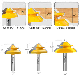 MNA lock miter assembly demo close-up showing self-aligning action