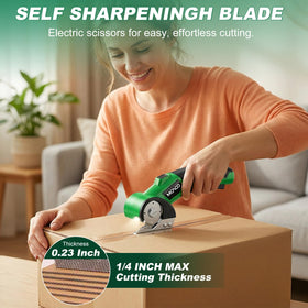 MOAOO cordless 4V scissors for fast, cordless cutting