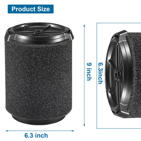Tool‑free installation of the VF7000 filter locks into place.