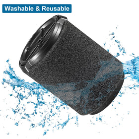 Washable and reusable VF7000 foam maintains performance over time.