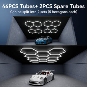 Modern hex-tube construction showcases durable PC tubes for safe, efficient lighting.