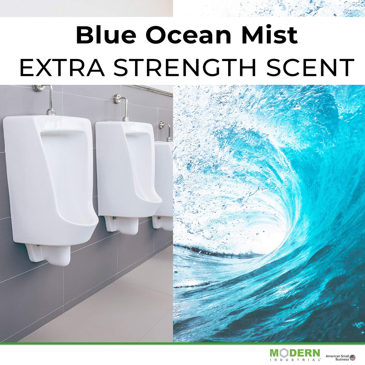 Modern Industrial urinal deodorizer emits a light fragrance to maintain a fresh atmosphere.
