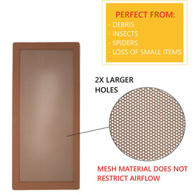MODERN WAVE 5-pack vent covers enables multi-vent protection in any room.