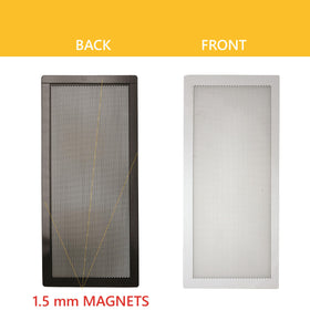 Modern Wave five-pack white vent covers for multiple rooms.