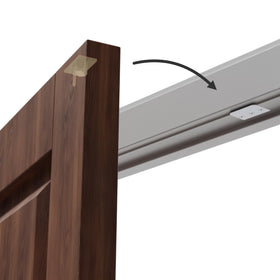 Detailed mechanism shot showing MODTION magnetic latch and foam absorption