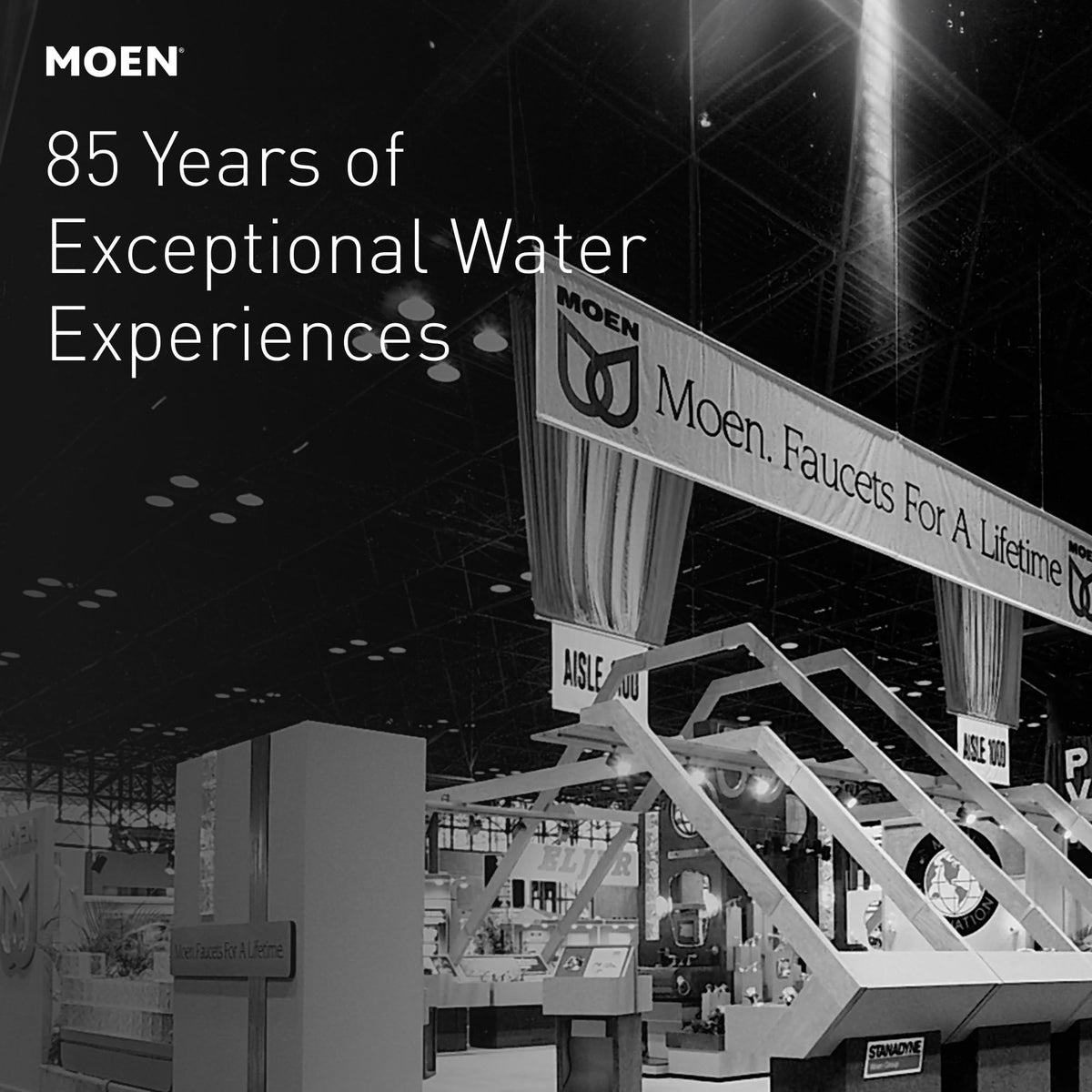 Moen 1222HD PosiTemp dial closeup, precision control for steady temperature in busy showers.