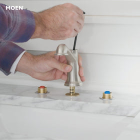 Moen 1224 cartridge close-up shows durable internals.