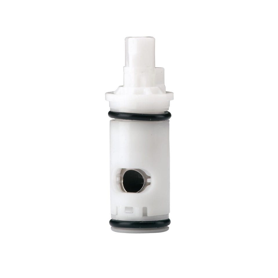 Moen 1248B cartridge interior mechanism, replacement part for durable faucet performance.