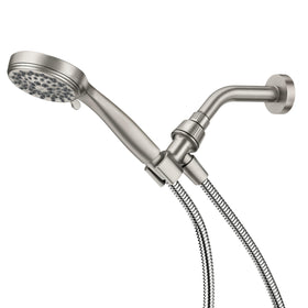 Moen 20091SRN five-setting handheld shower head for customizable showers.