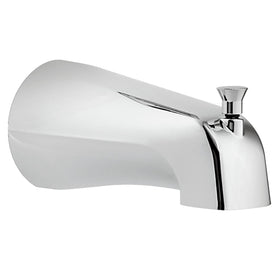 Moen 3801 chrome diverter tub spout with lift-rod for easy tub-to-shower switching