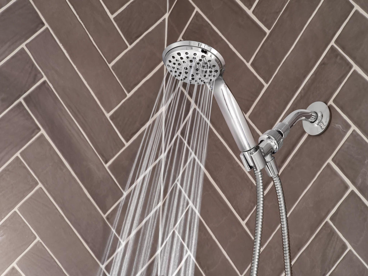 Moen Attune massage spray for a soothing cleanse.