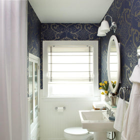 Moen Brantford aerated flow delivers steady water with minimal splashes.