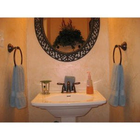 Includes matching drain for a cohesive, finished bathroom look