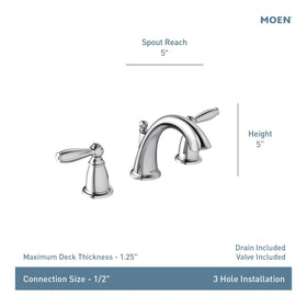 Close-up of Moen Brantford oil-rubbed bronze finish with warm highlights