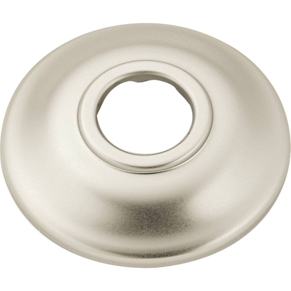 Moen AT2199BN brushed nickel shower arm flange for universal compatibility and durable finish