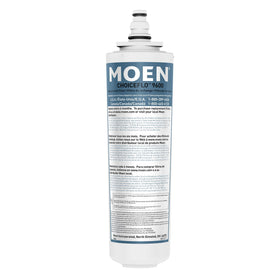 Moen ChoiceFlo replacement filter for Chateau, Sip, AquaSuite improves water taste.