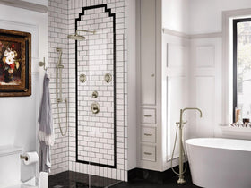 Moen 1/2 inch IPS connection for standard shower installation