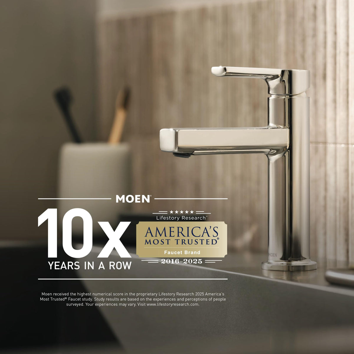 Moen easy installation with mounting hardware included for quick setup