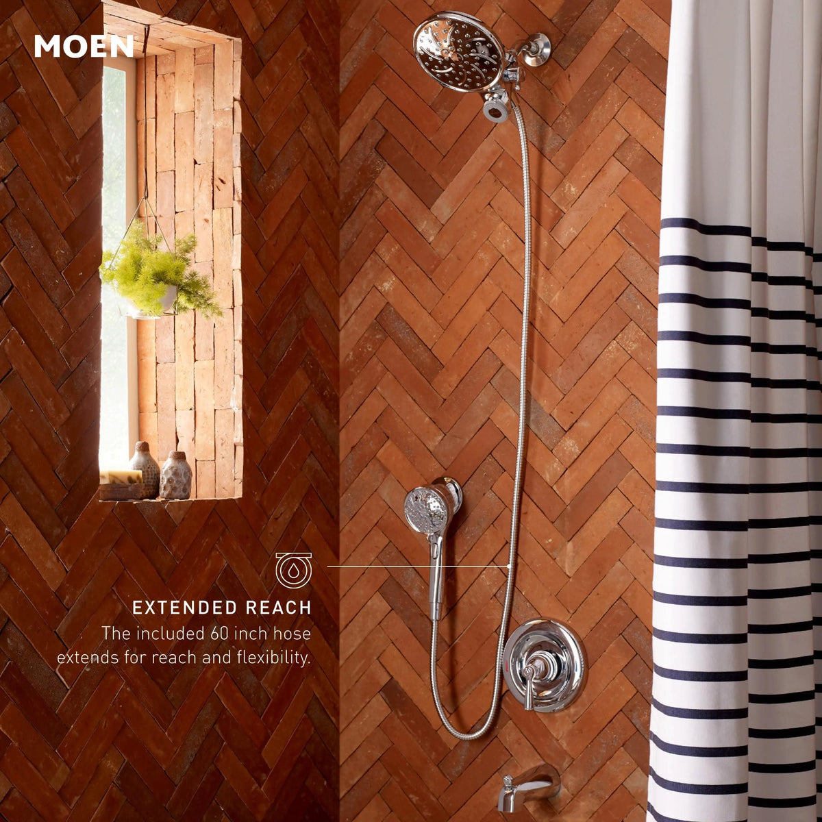 Moen Magnetix 60-inch hose extends reach for cleaning and pets