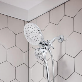 Moen Magnetix chrome two-in-one provides durable performance
