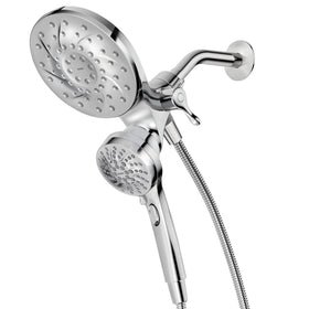 Moen Engage Chrome Magnetix front view highlighting a sleek shower upgrade