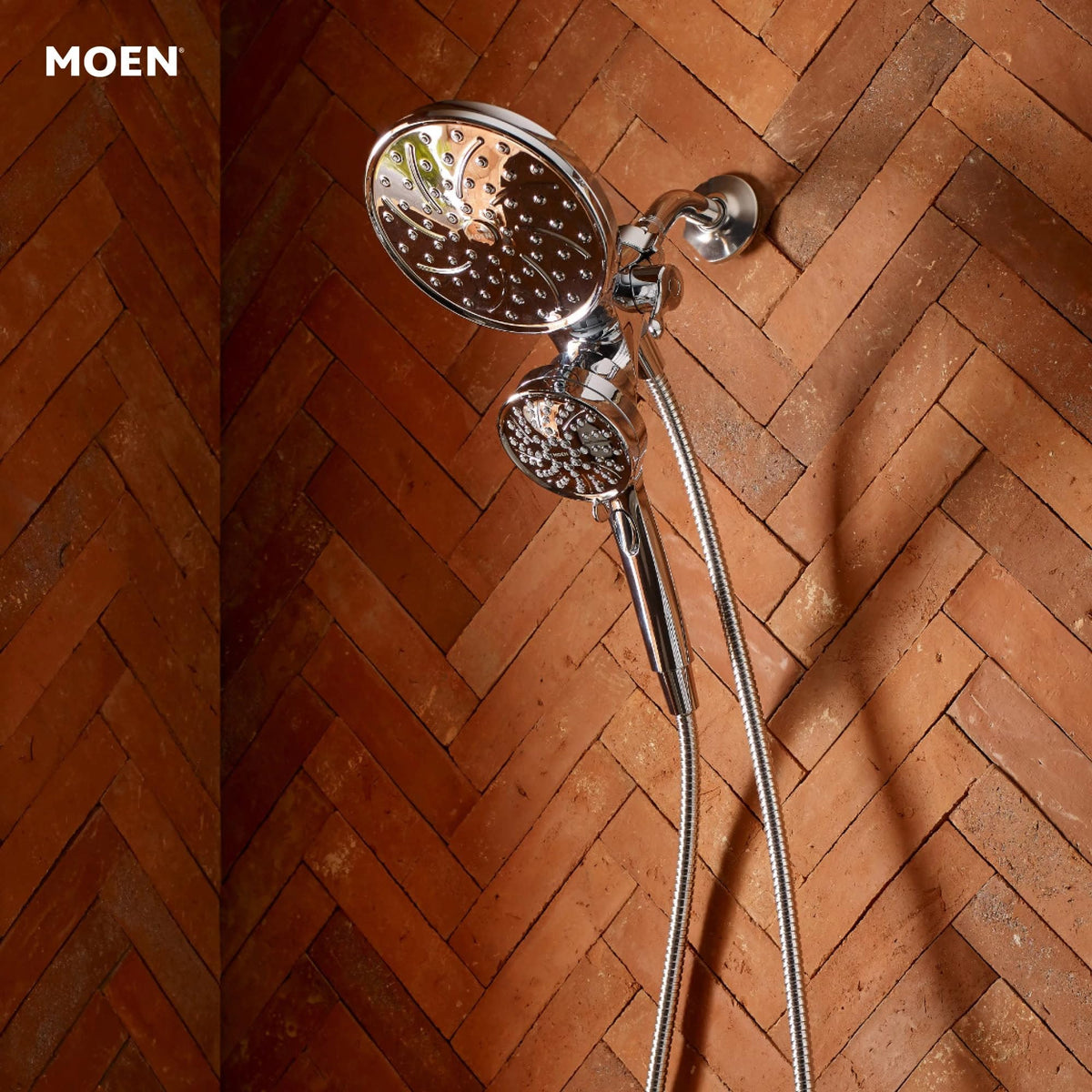 Moen Engage installation is simple with standard shower arm
