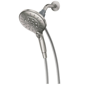 Moen Engage handheld spray head offers versatile cleaning and rinsing options.
