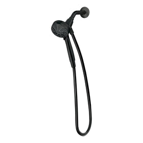 Close-up of the magnetic docking system on Moen Engage showerhead.