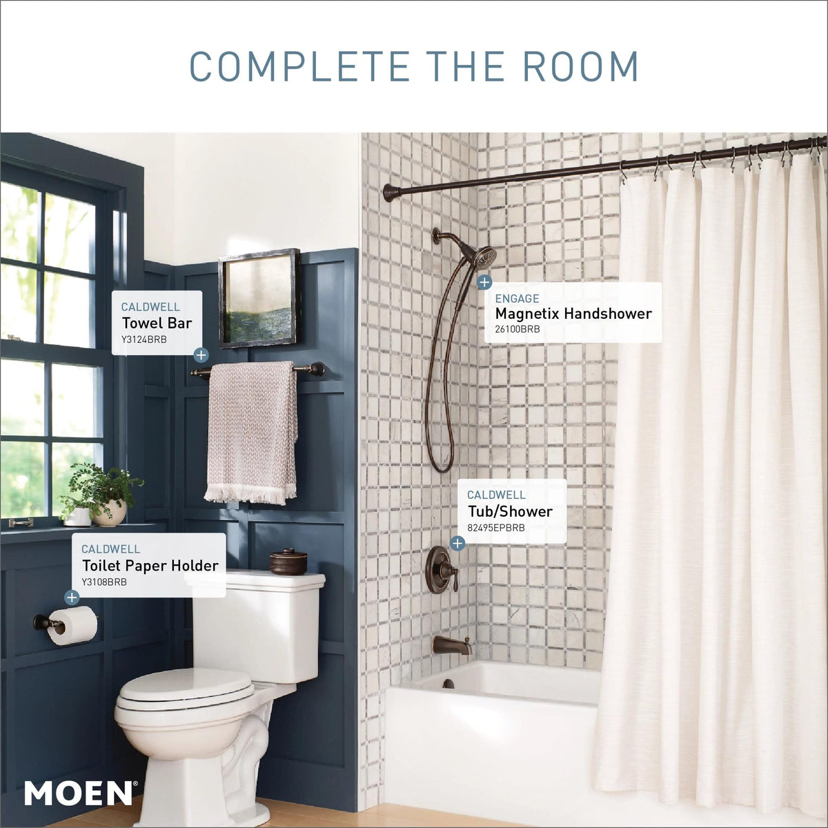 ADA-compliant Moen Engage Magnetix design supports accessible use