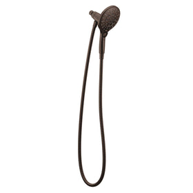 Moen Engage Magnetix magnetic docking in action, showcasing secure handheld attachment.